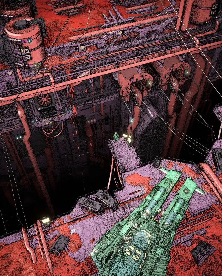 Abandoned Facility by Calder Moore - Uncommon Visions of Tomorrow (64 of 75)