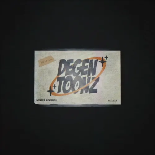 DegenToonzMinterRewardCard #62