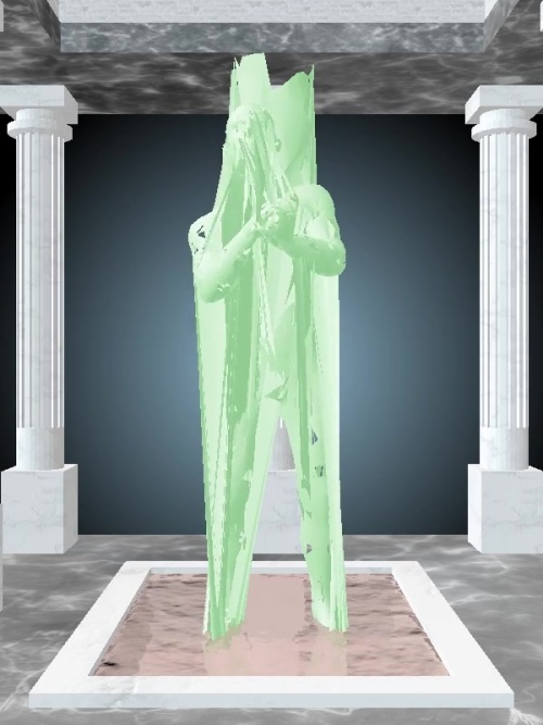The Cheering Normie Green Man #4762