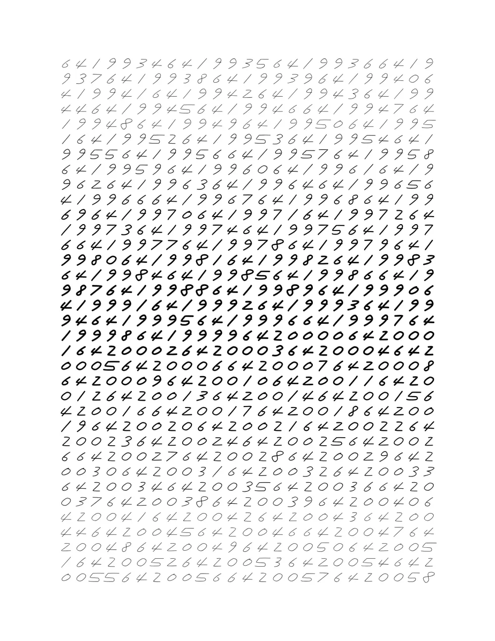 Endless (5,607,250 to Infinity) #2797