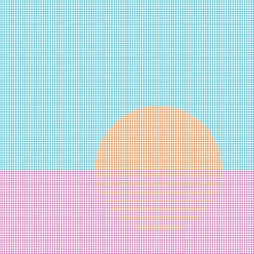 Stipple Sunsets ＃219