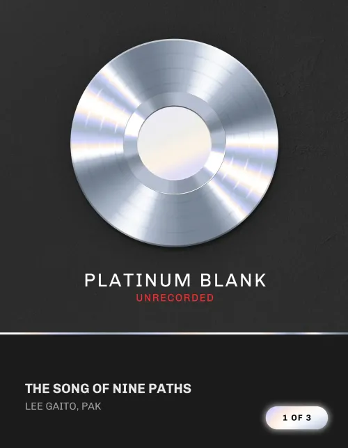 The Song of Nine Paths Platinum Blank #1700000