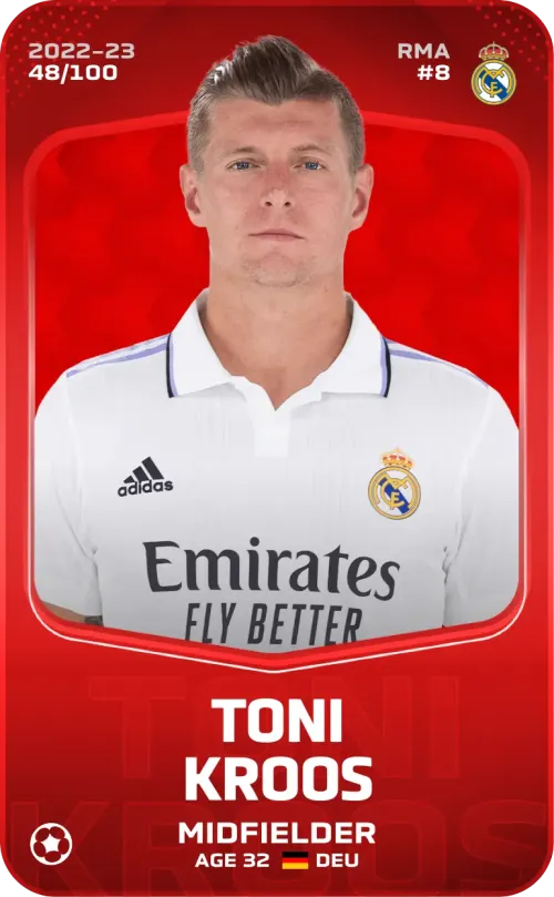 Toni Kroos 2022-23 • Rare 48/100