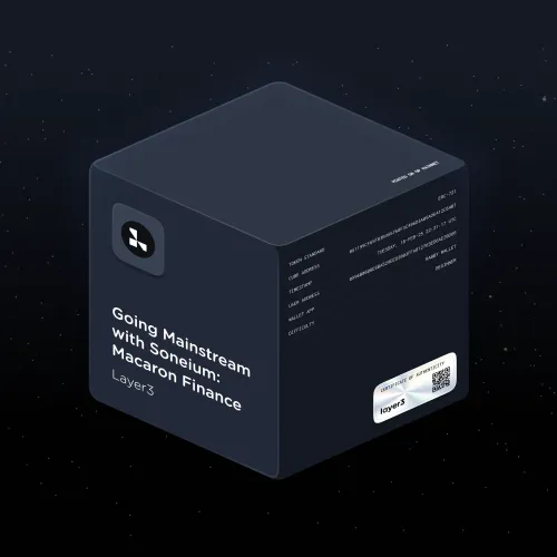 Going Mainstream with Soneium: Macaron Finance #5726393