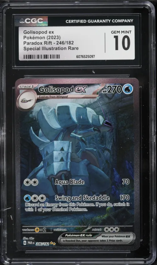 2023 #246 Golisopod EX CGC 10 Pa