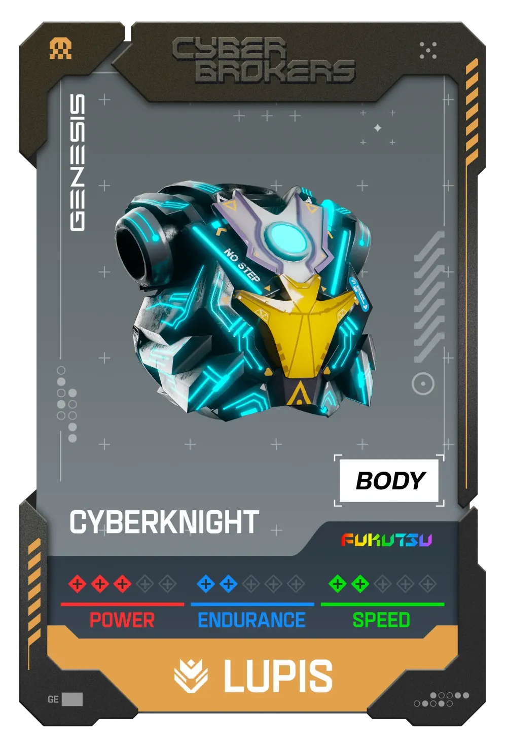 CyberKnight Lupis Body  #16389