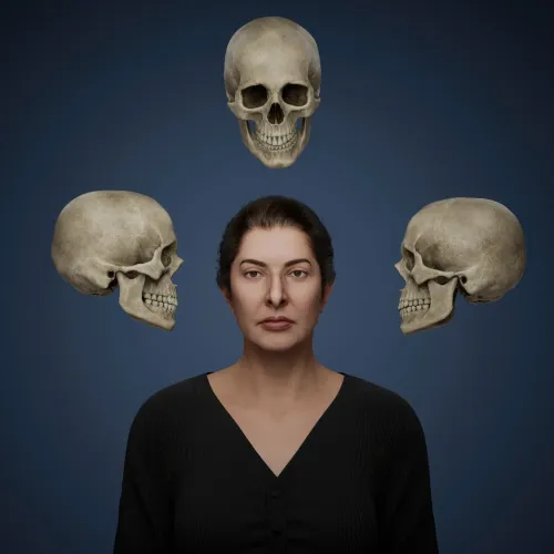 Portrait with Skulls #332