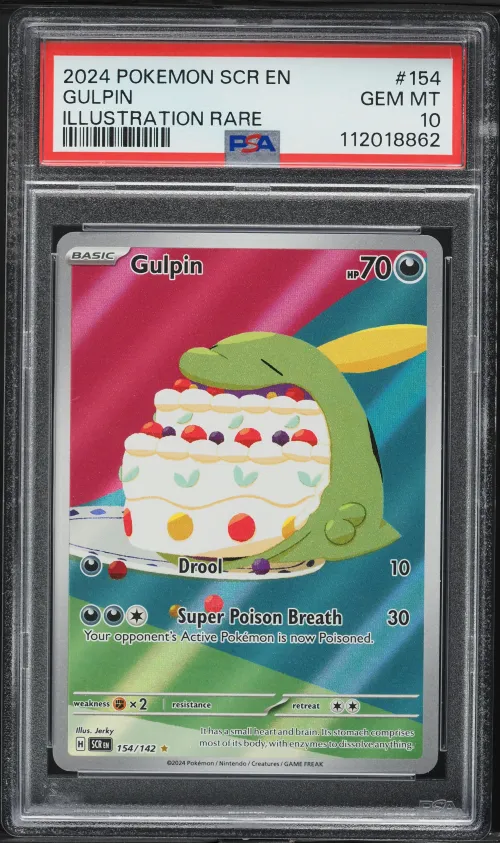 2024 #154 Gulpin PSA 10 Scr EN-S
