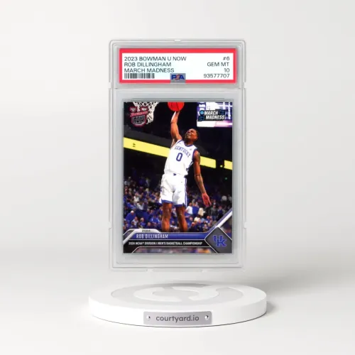 2023 Bowman U Now March Madness #6 Rob Dillingham (PSA 10 GEM MINT)