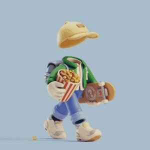 Invisible Friends 3D #1778