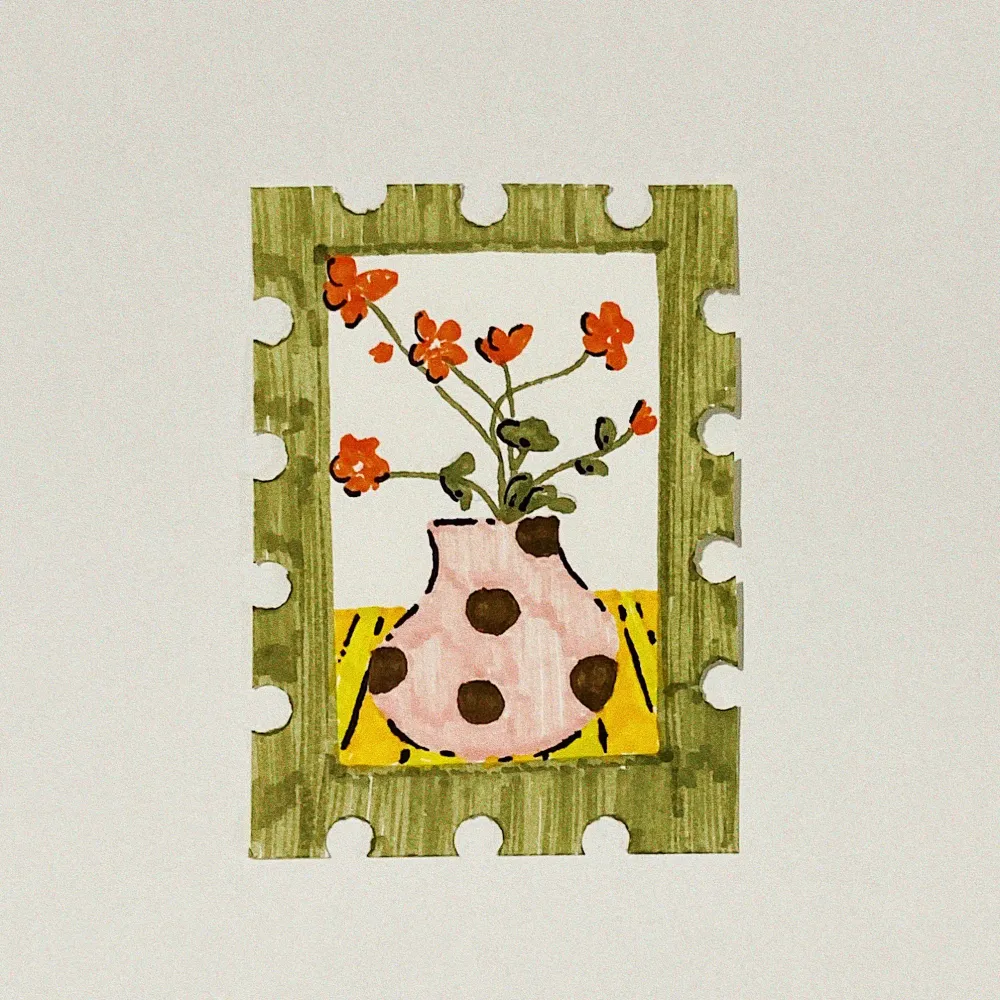 Polka Dot Vase