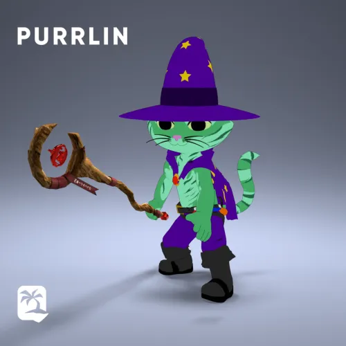 Mars Cat Purrlin （Purple Outfit） ＃7