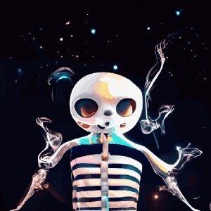 SmokingskullGAN #118