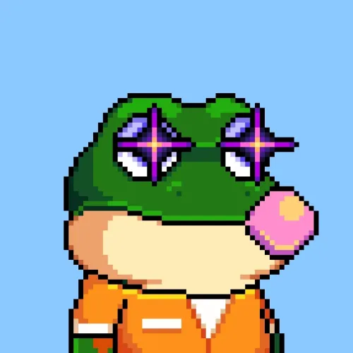Bitcoin Frog #7657 (Inscription #404365)