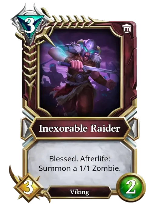 Inexorable Raider #137191700