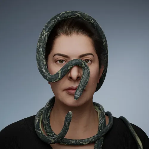 Portrait with Snakes #201