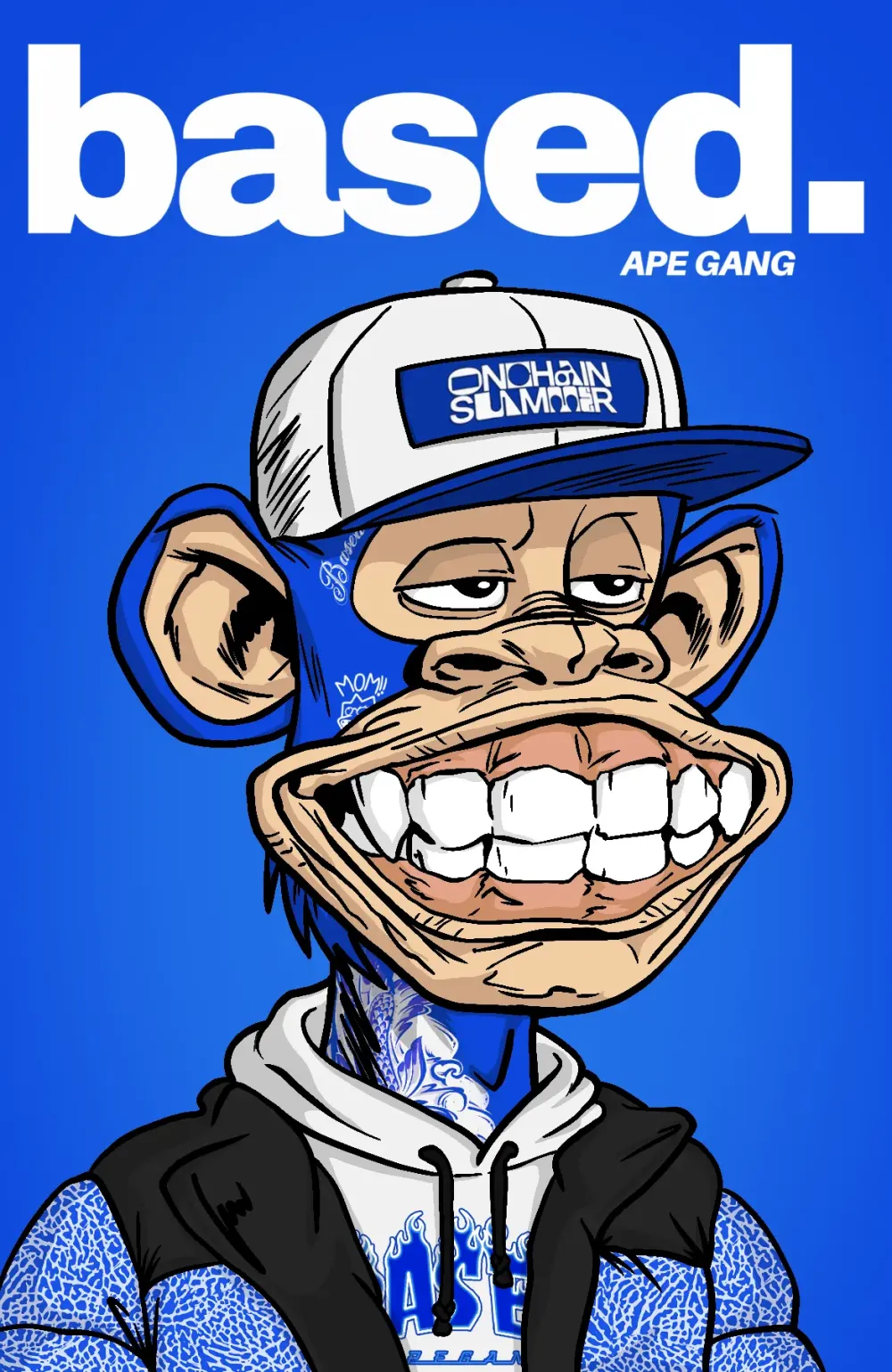 Get Based "Based Ape Summer" Poster #9958
