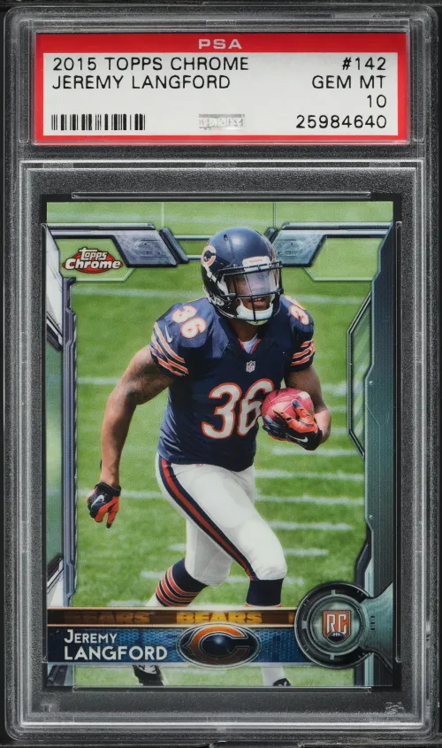 2015 Topps Chrome Jeremy Langfor