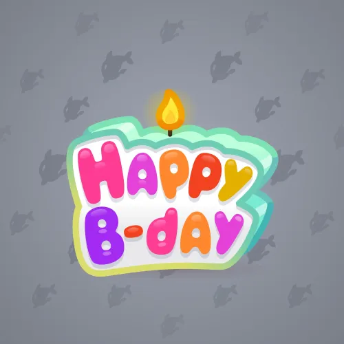 B-Day Candle #113632