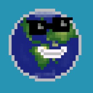 Earth with Sunglasses #3