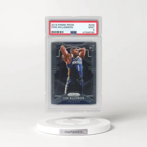 2019 Panini Prizm #248 Zion Williamson (PSA 9 MINT)