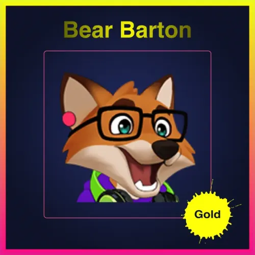 Bear Barton (Gold) #807