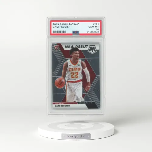 2019 Panini Mosaic #271 Cam Reddish (PSA 10 GEM MINT)