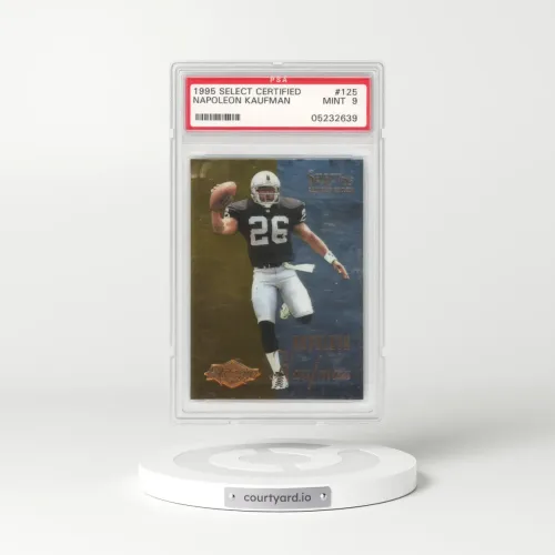 1995 Select Certified #125 Napoleon Kaufman (PSA 9 MINT)