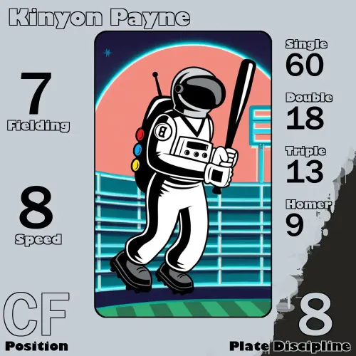 Kinyon Payne: CF #39906