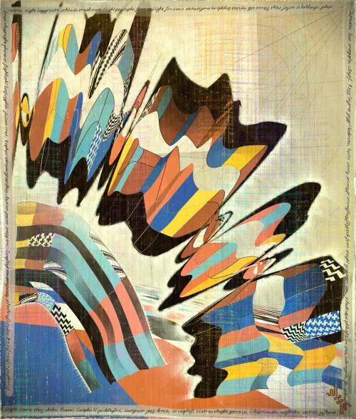 Amplitudes of Canvas #384