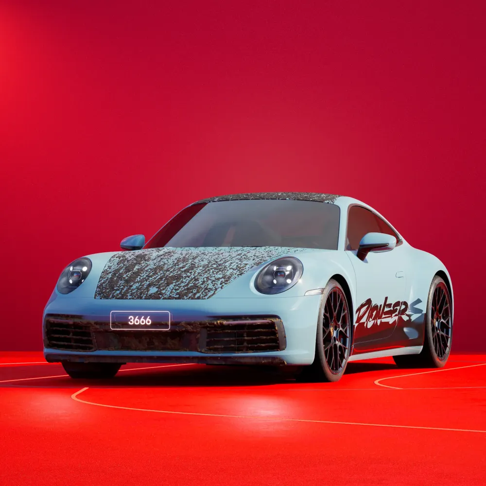 PORSCHΞ 911 3666 #1472