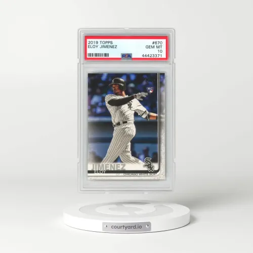 2019 Topps #670 Eloy Jimenez (PSA 10 GEM MINT)