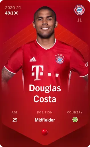 DouglasCosta2020-21•Rare48/100 #36154272994744076152294037912120215881305684000431271836996768524463004824337