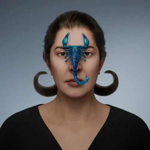 Portrait with Scorpion #244