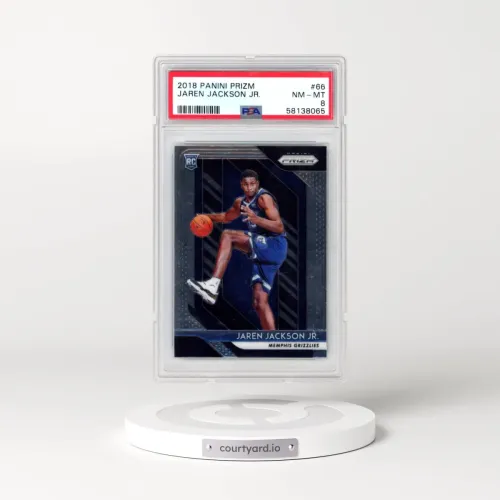 2018 Panini Prizm #66 Jaren Jackson Jr. (PSA 8 NM-MT)