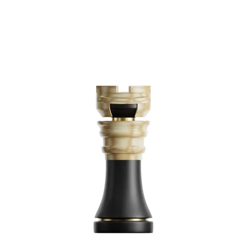 Ivory Rough Rook #227534