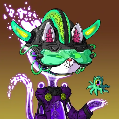 Alien Cat  #10059