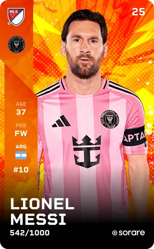 Lionel Messi 2025-26 • Limited 542/1000