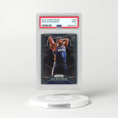 2019 Panini Prizm #248 Zion Williamson (PSA 9 MINT)