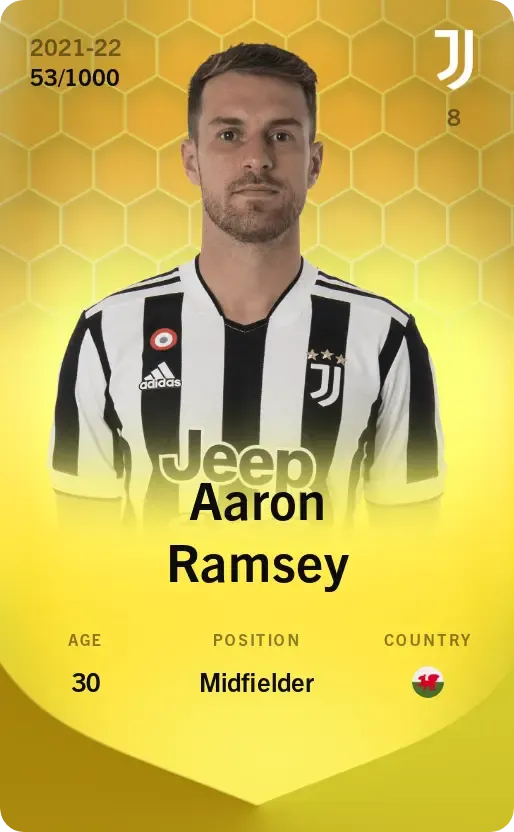 Aaron Ramsey 2021-22 • Limited 53/1000