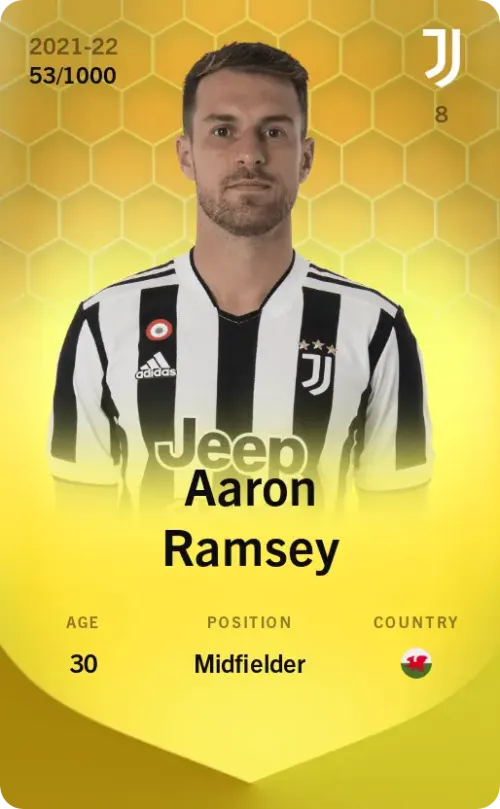 Aaron Ramsey 2021-22 • Limited 53/1000