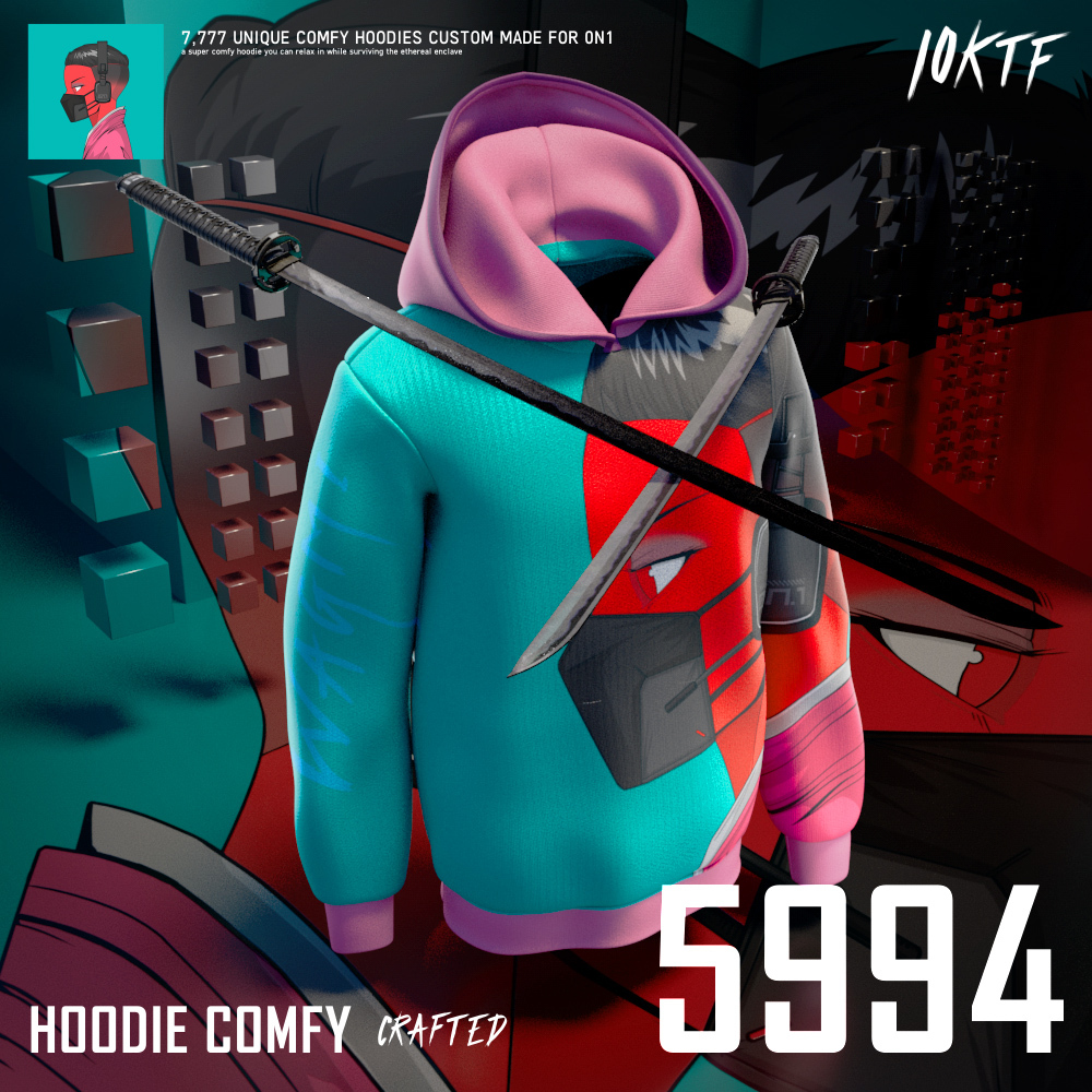 0N1 Comfy Hoodie #5994