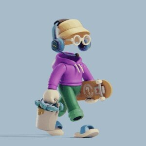 Invisible Friends 3D #4216