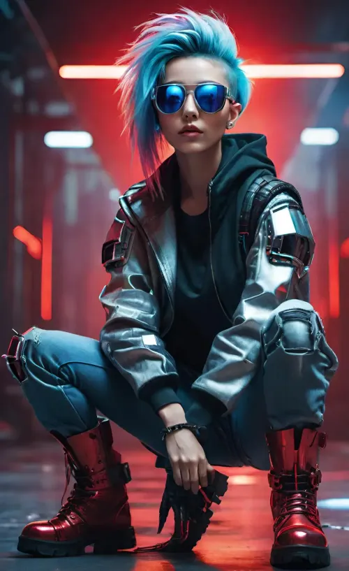 Cyber punk women #3183