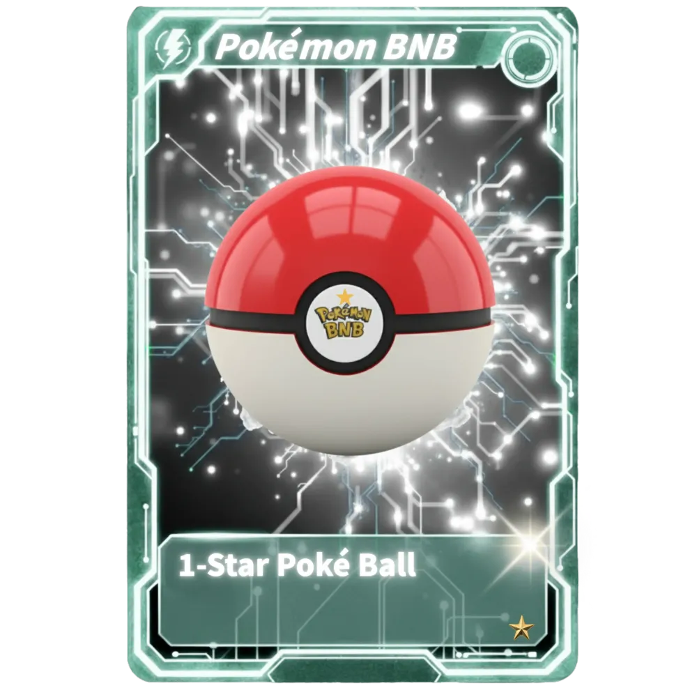 1 Star PokeBall #0876