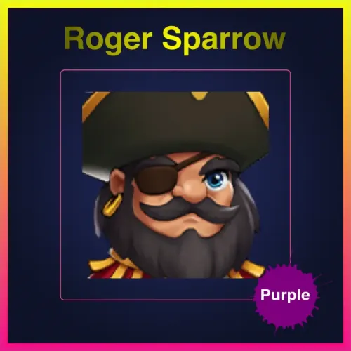 Roger Sparrow (Purple) #605