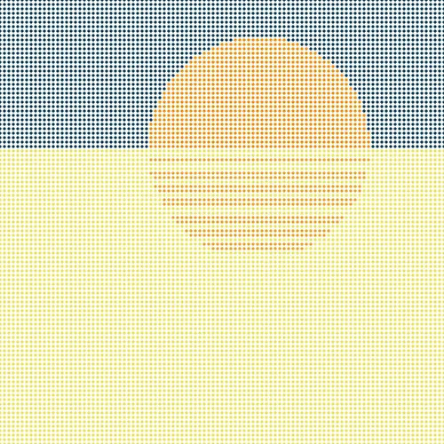 Stipple Sunsets #353