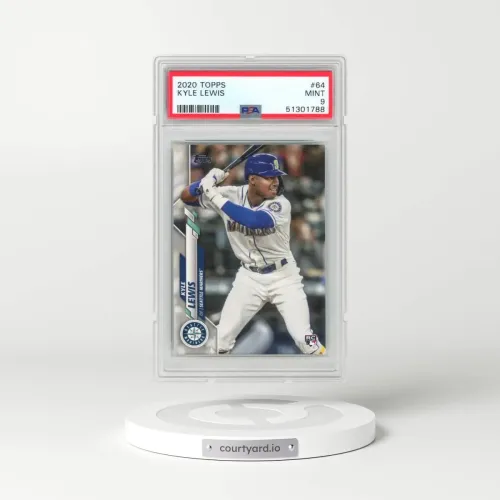 2020 Topps #64 Kyle Lewis (PSA 9 MINT)
