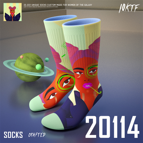 Galaxy Crew Socks #20114