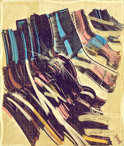 Amplitudes of Canvas #496